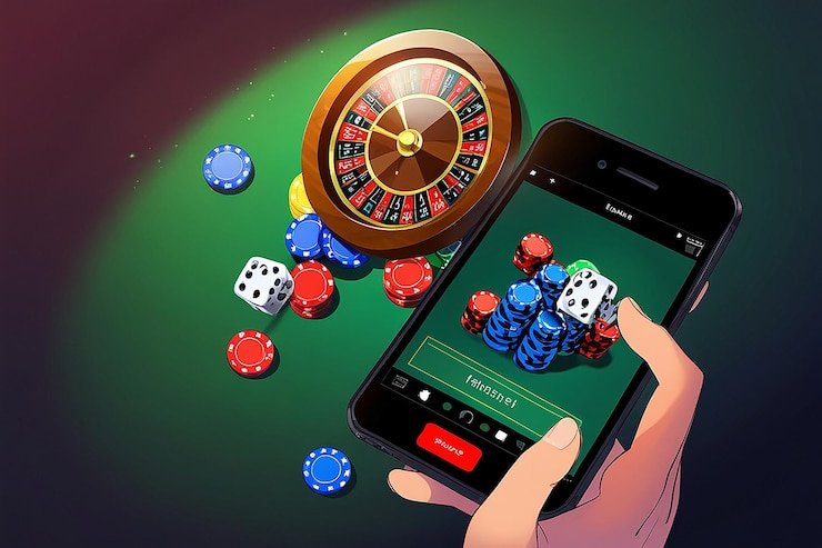 Pengguna menghitung anggaran deposit hiburan